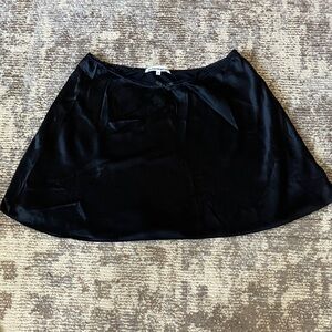Reformation Brandy Satin Skirt
